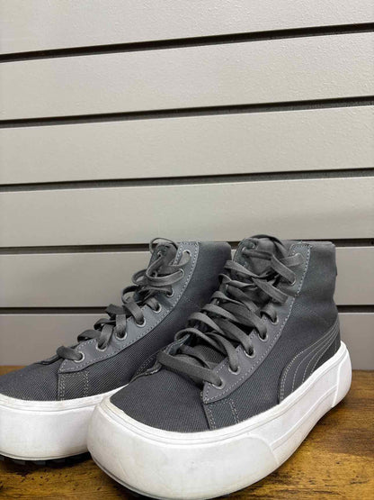 Women's W Shoe Size 8 Gray Puma Sneaker