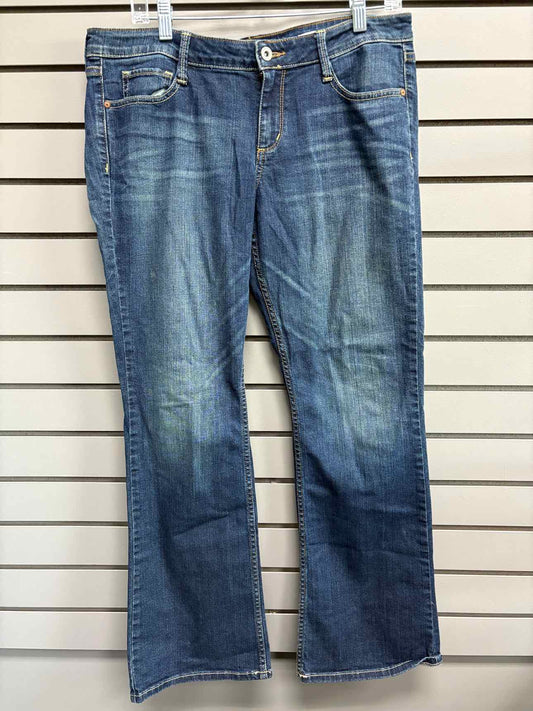 Women's Waist Size 13 Short Arizona Jeans Dark Blue Jean
