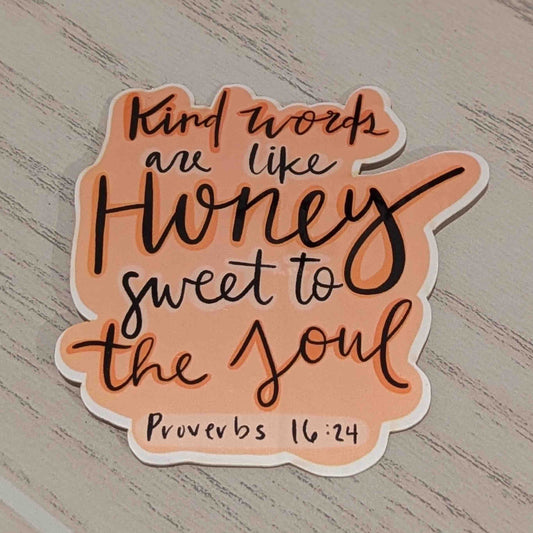 Proverbs 16:24