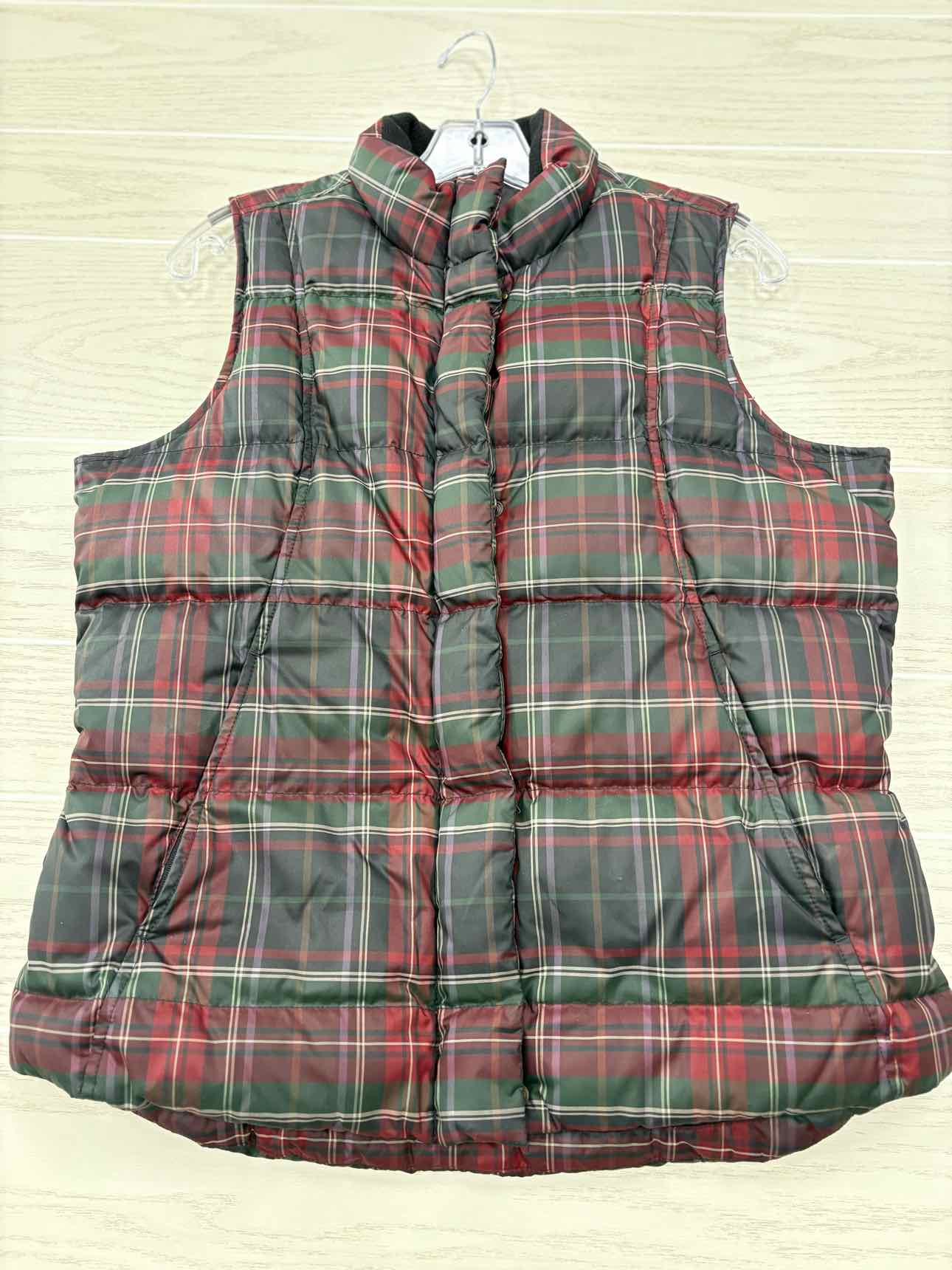 Women Size S Eddie Bauer Black Down Puffer Vest