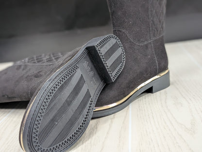 Size 8 Wet Knot Black Equus Boot