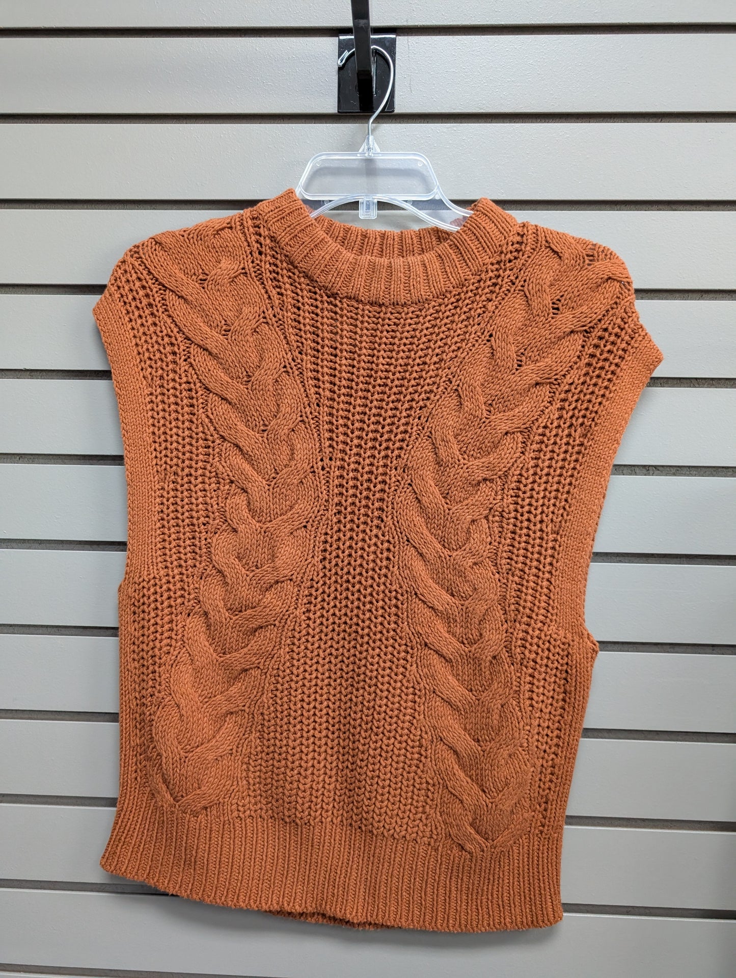 Women's Women Size XS Burnt Orange A New Day Sleeveless Sweater