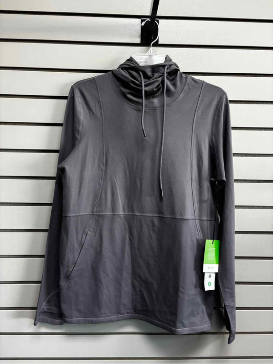 Women's Women Size S Mono B Hooded Long Sleeve Top