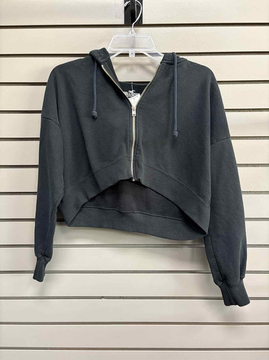 Women's Women Size XS Black hollister Hooded Long Sleeve Sweatshirt