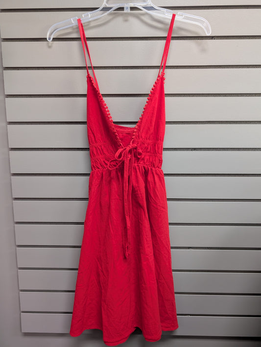 Women's Size Small Red Shein Tank Above Knee Dress
