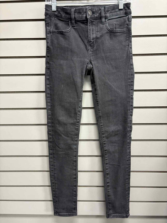 Women's Waist Size 4 American Eagle Black Jegging
