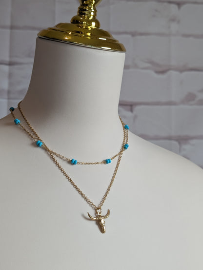 Beaded Turquoise