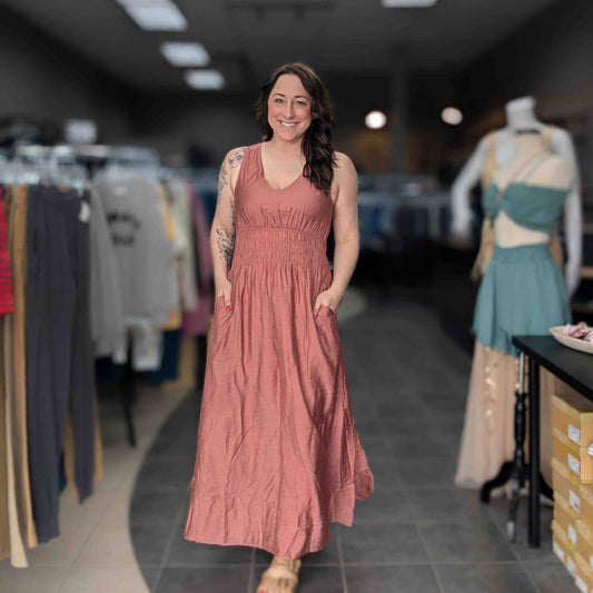 Sleeveless Maxi Dress