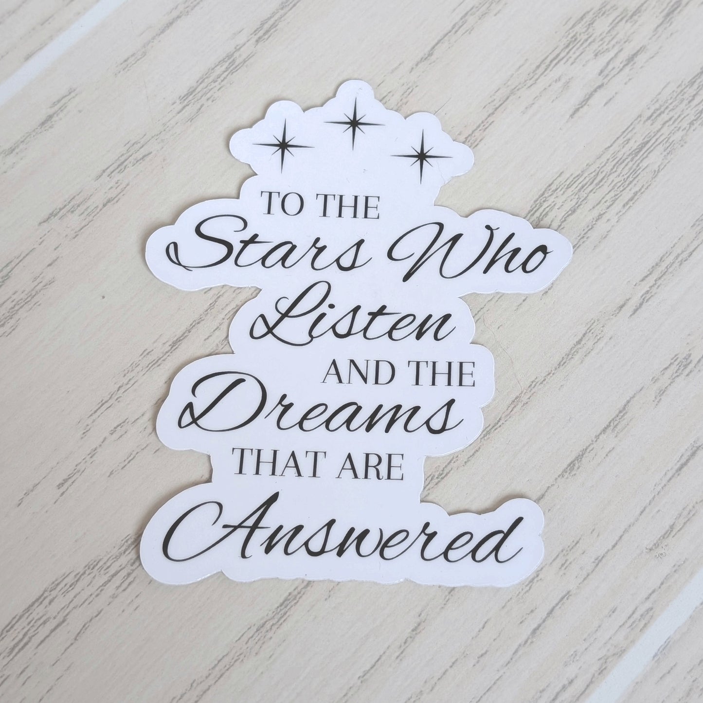 To The Stars Who Listen - 3.5''