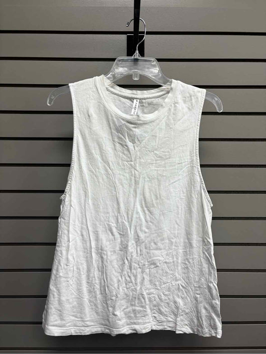 Women's Women Size XS White Fabletics Tank Shirt