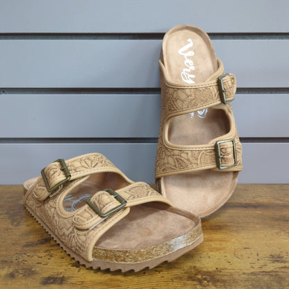 Berry Two Strap Sandal