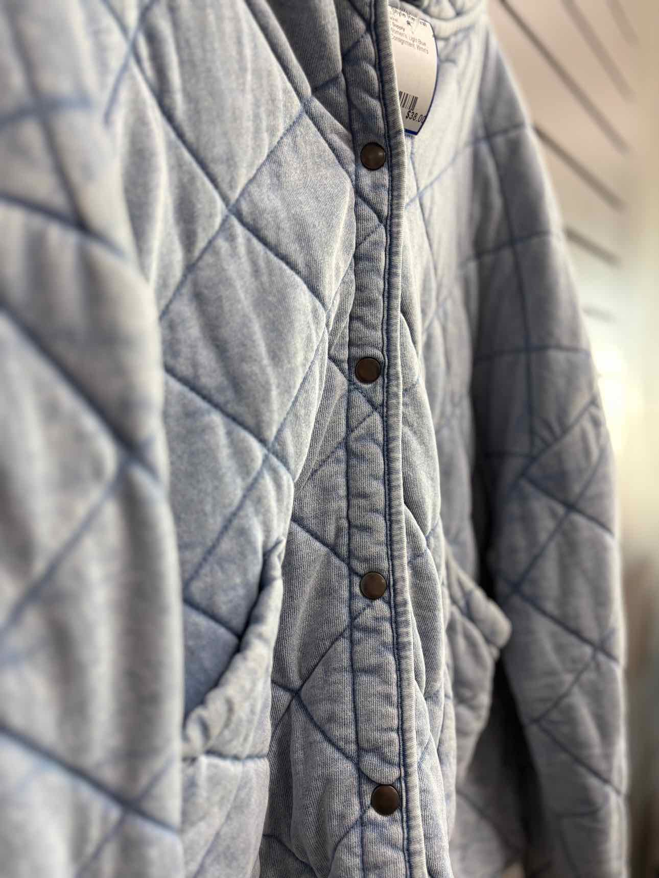 Women's Women Size XL Z Supply Light Blue Jacket