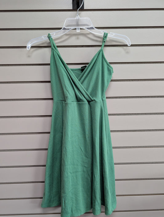 Women's Size Small Green Wild Fable Tank Above Knee Dress