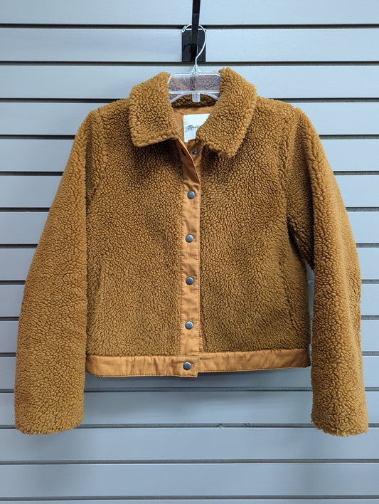 Size S Madewell Camel Sherpa Jacket