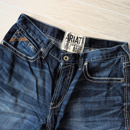 Men's Mens Size 34 32 Ariat Blue Denim Casual Jean