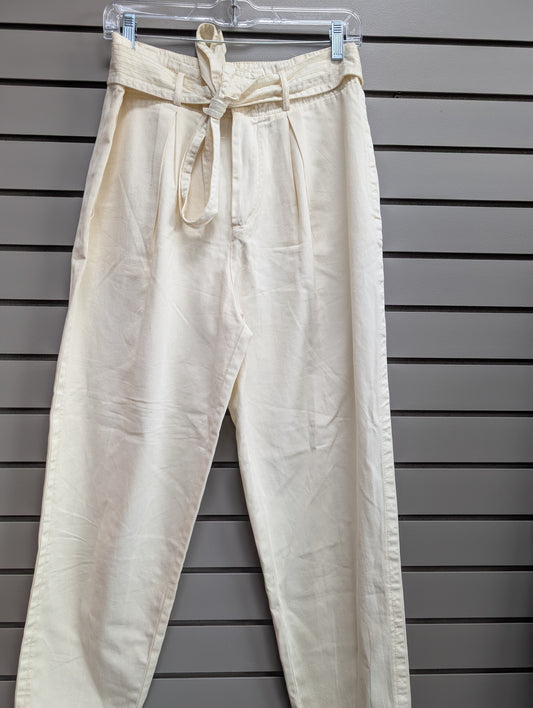 Women's Waist Size 4 Free People Cream Pant