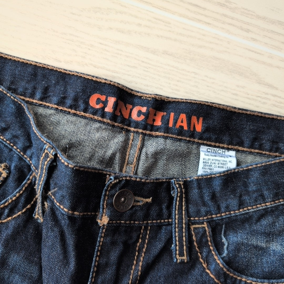 Men's Mens Size 34 32 Cinch Blue Denim Casual Jean