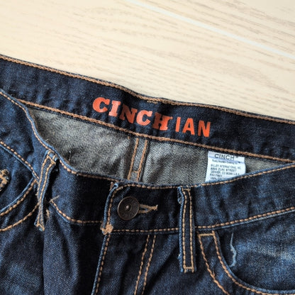 Men's Mens Size 34 32 Cinch Blue Denim Casual Jean