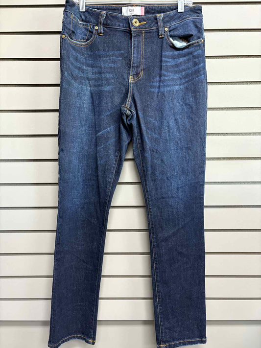 Women's Waist Size 10 Cabi Dark Blue Jean