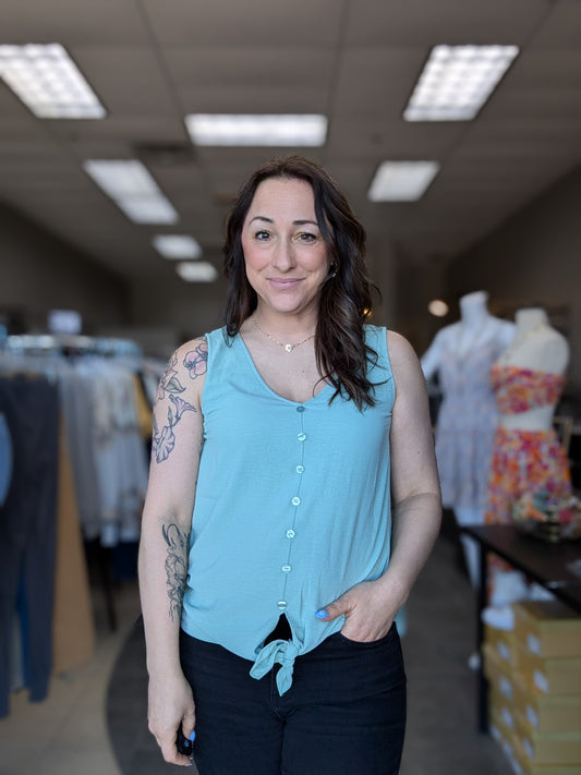 Button Down Blouse
