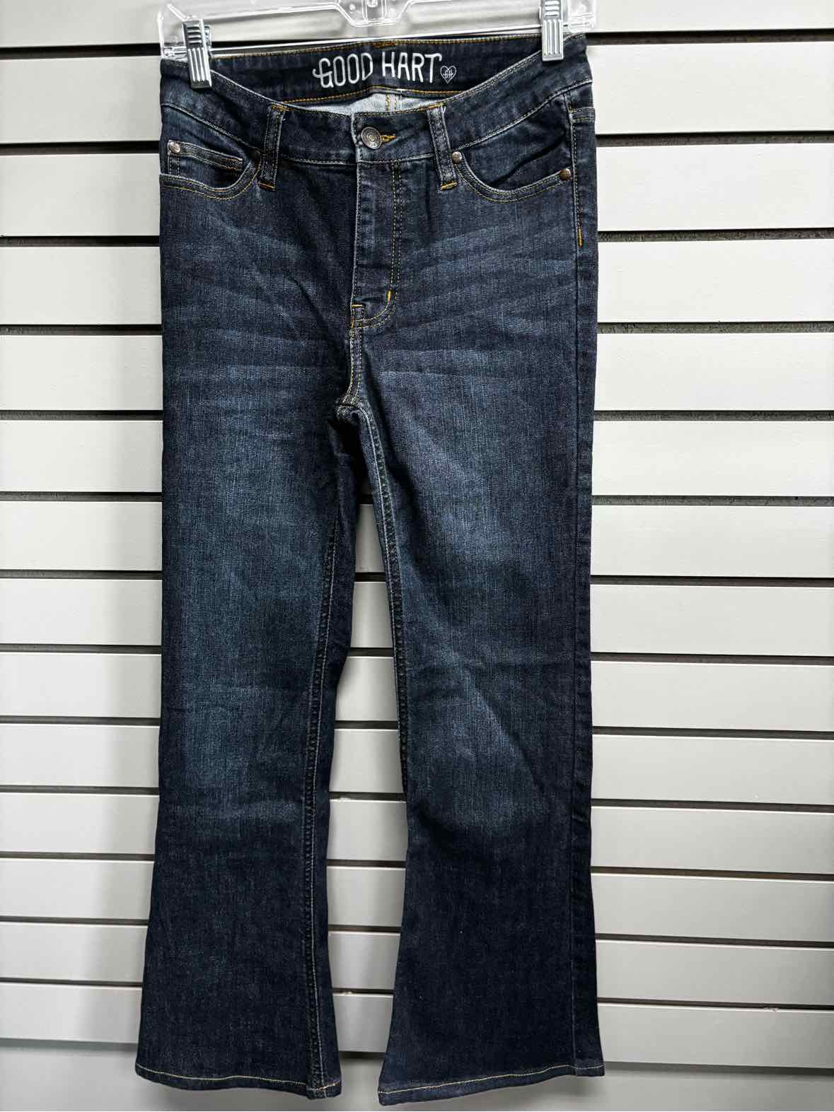 Women's Waist Size 4 Good Hart Dark Blue Jean
