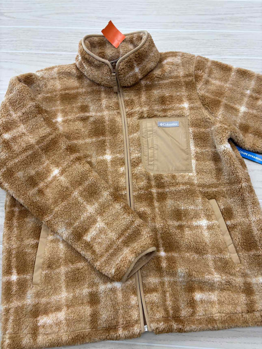 Women's Women Size XL Columbia Orange Fleece Jacket