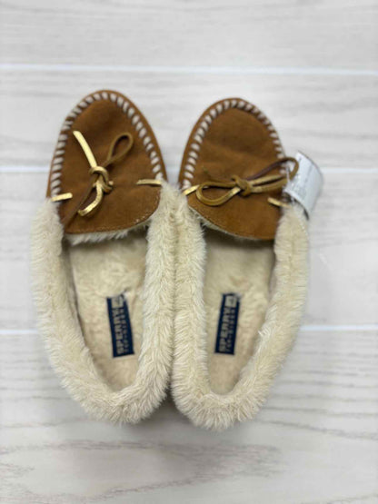 Women's W Shoe Size 7 Tan Sperry Slip On