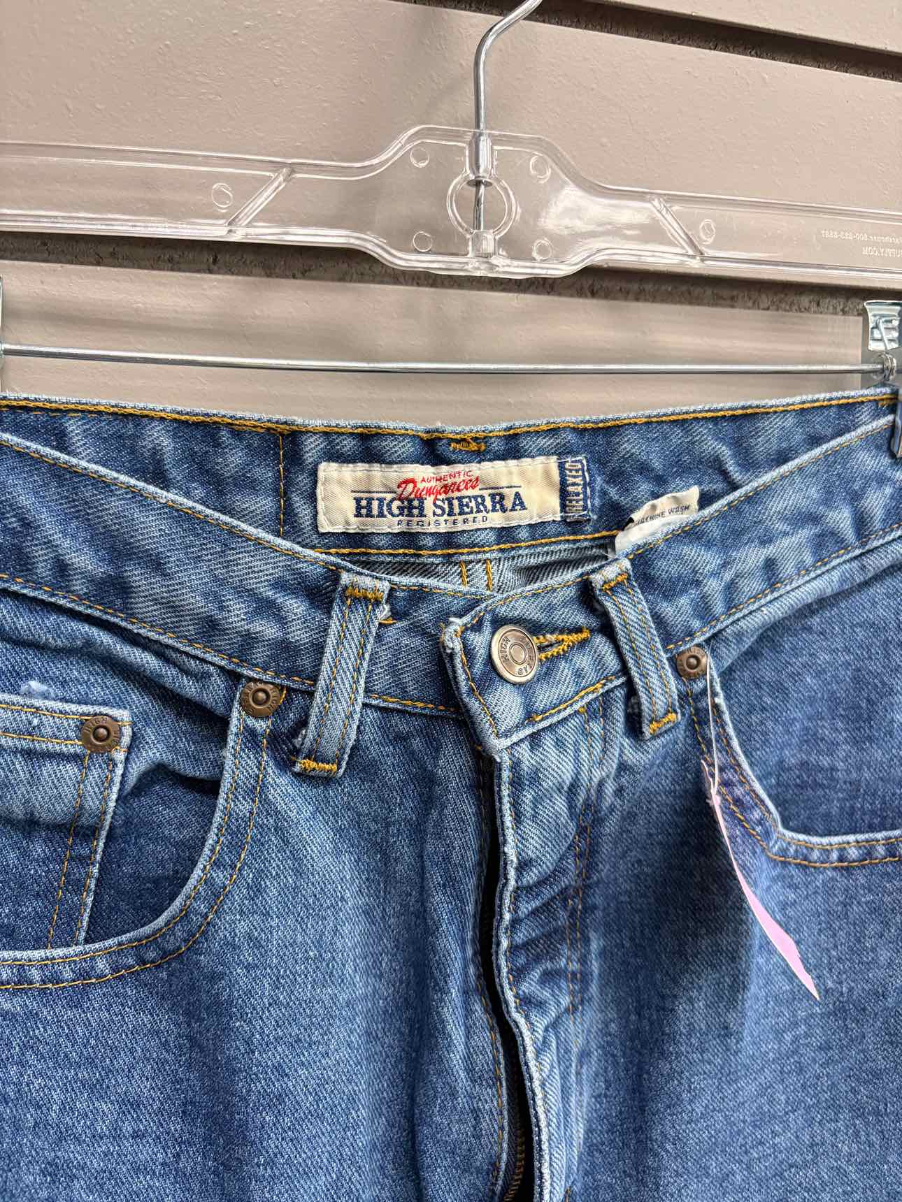 Women's Waist Size 10 Short High Sierra Blue Jean