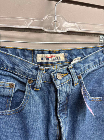 Women's Waist Size 10 Short High Sierra Blue Jean