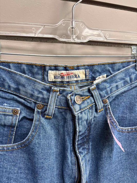 Women's Waist Size 10 Short High Sierra Blue Jean