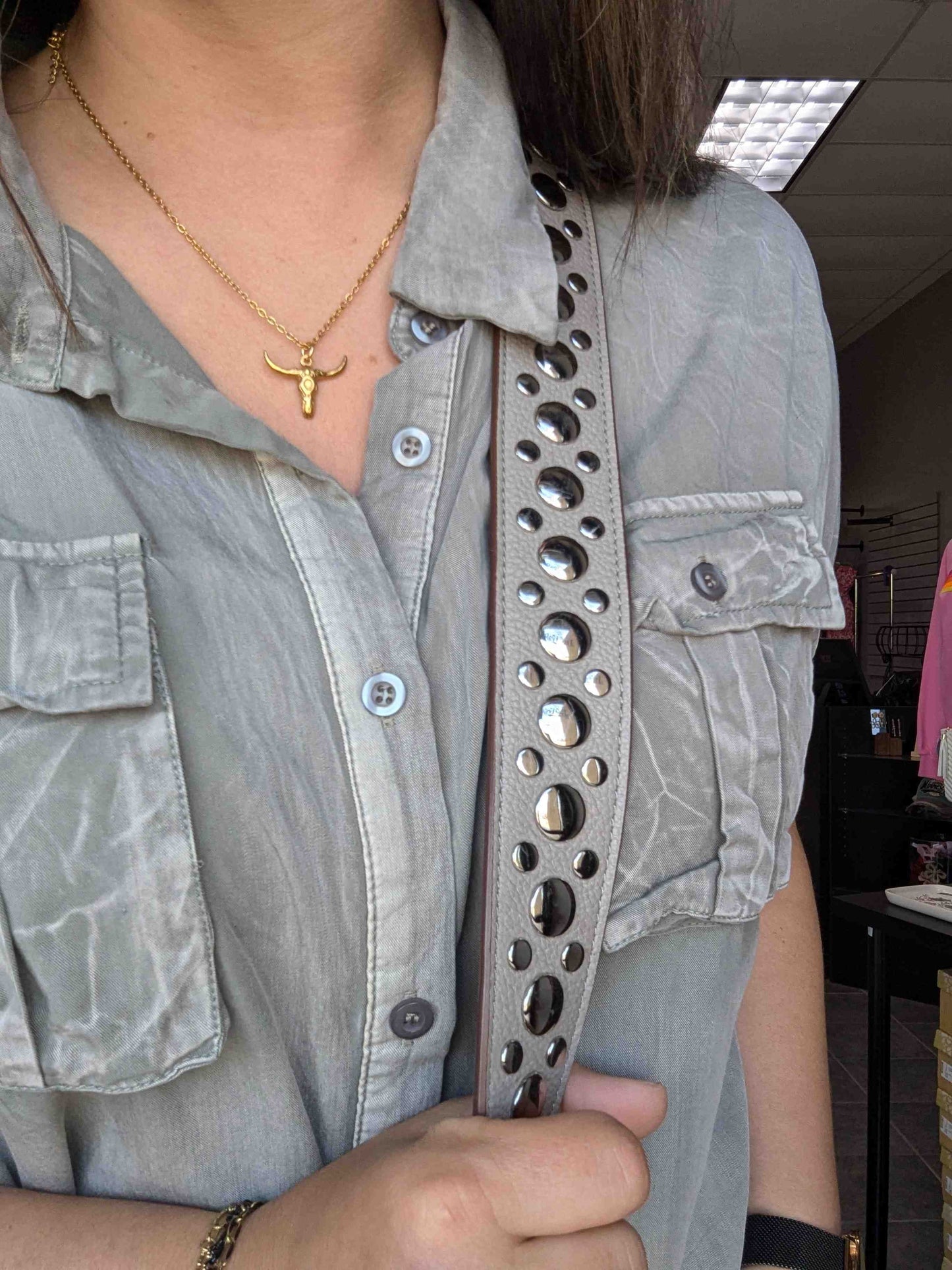 Dolman Sleeve Washed Tencel Safari Shirt