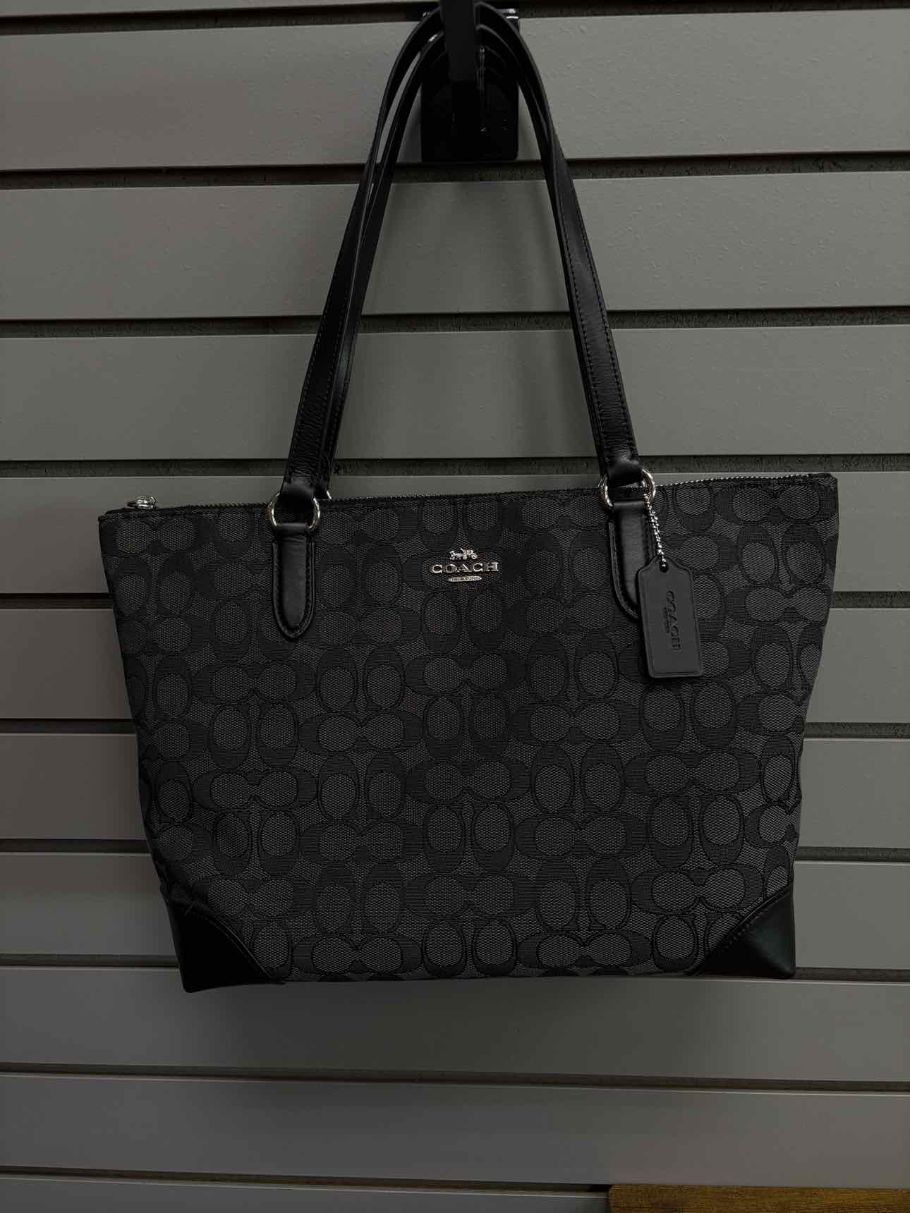 Charcoal Coach Purse