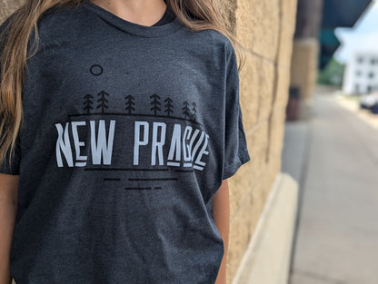 Charcoal New Prague Tee