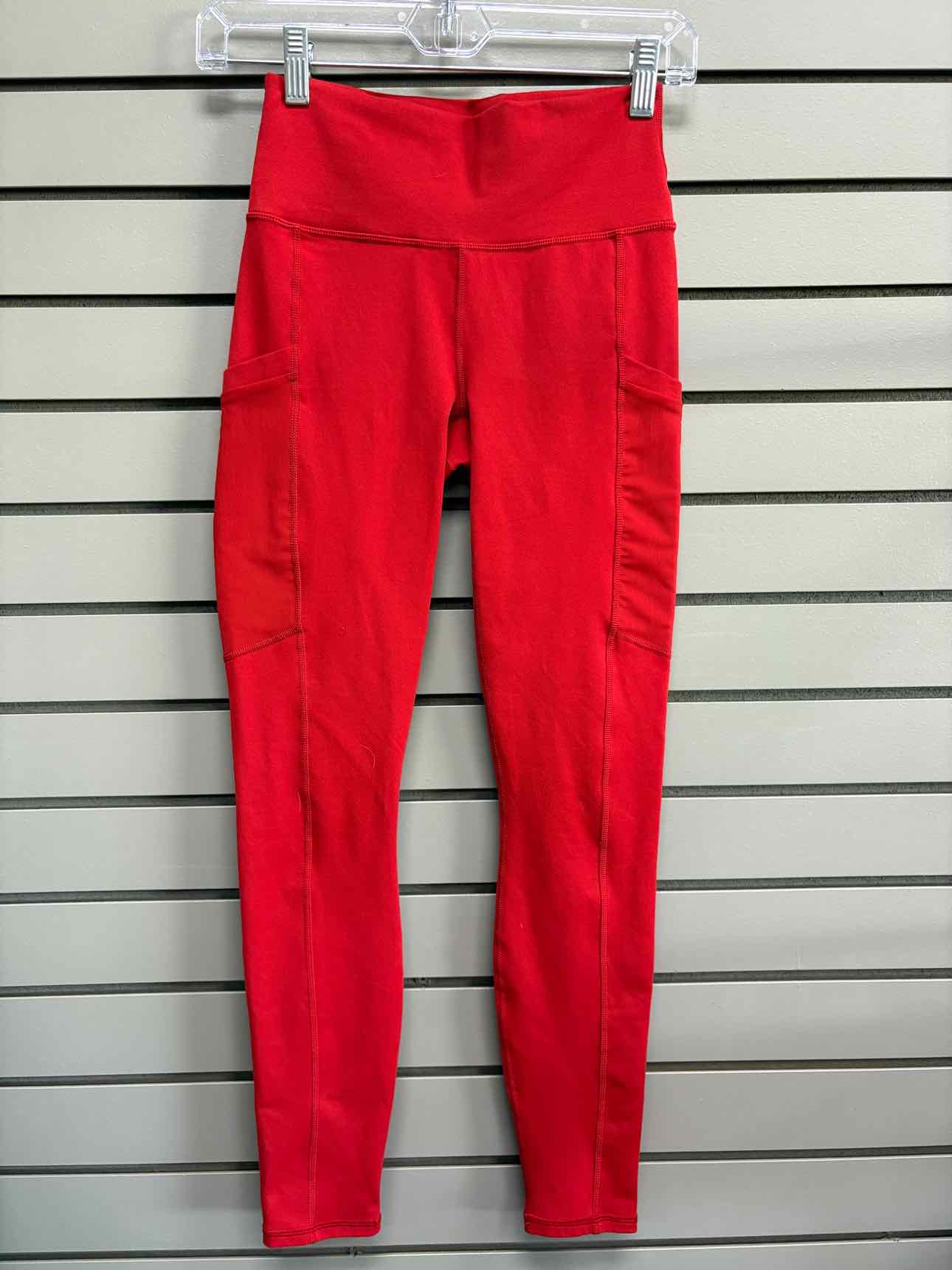 Women's Women Size 2 Fabletics Red Legging