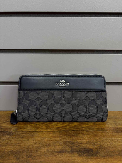 Charcoal Coach Wallet