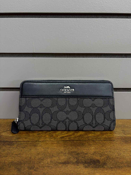 Charcoal Coach Wallet