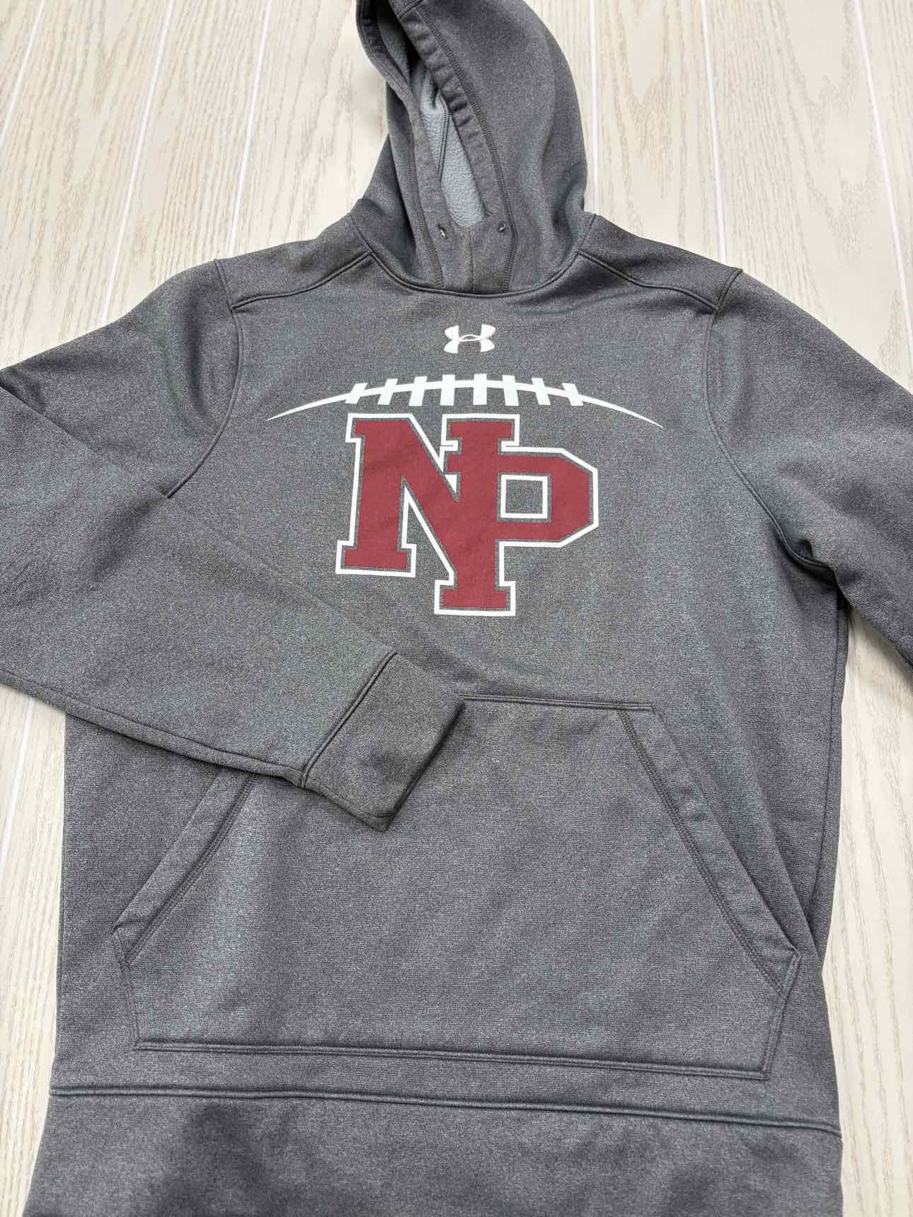 Women's Women Size M Gray Under Armour New Prague Hooded Long Sleeve Sweatshirt