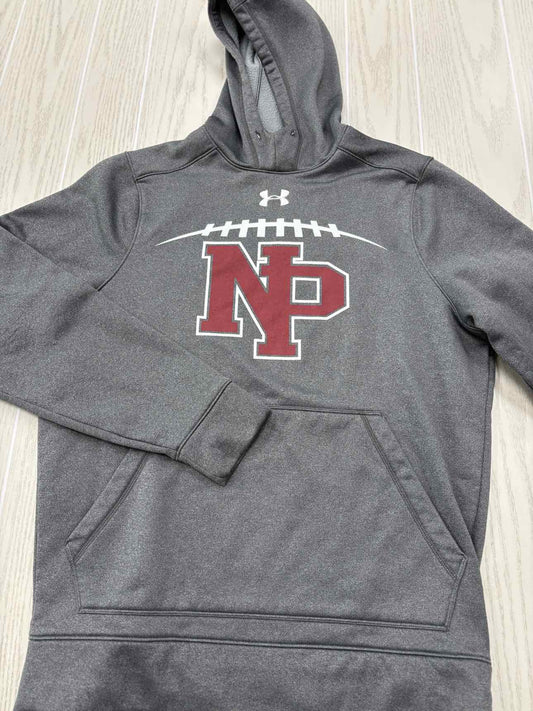 Women's Women Size M Gray Under Armour New Prague Hooded Long Sleeve Sweatshirt