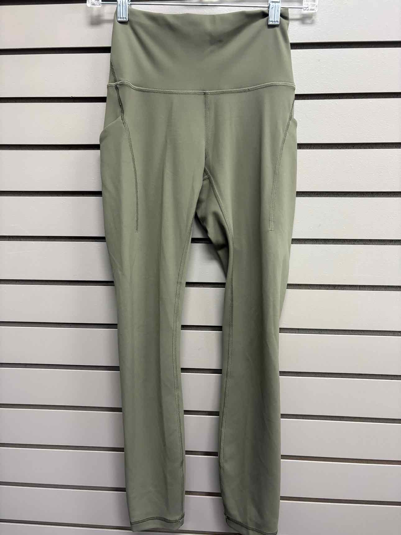 Women's Women Size 4 Lululemon Army Green Legging