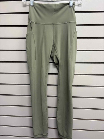 Women's Women Size 4 Lululemon Army Green Legging