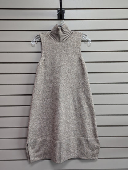 Women's Size Small Oatmeal Free Assembly Sleeveless Midi Dress
