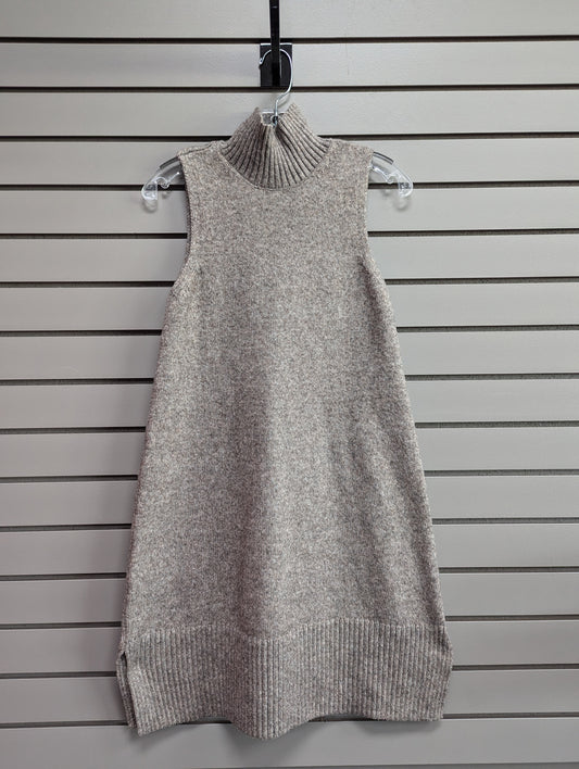 Women's Size Small Oatmeal Free Assembly Sleeveless Midi Dress