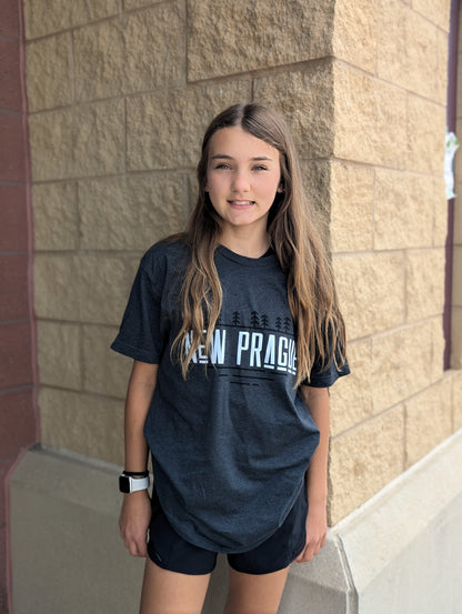 Charcoal New Prague Tee