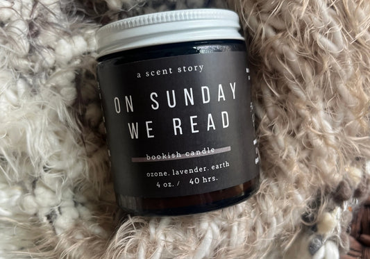 On Sunday We Read - 4 oz.