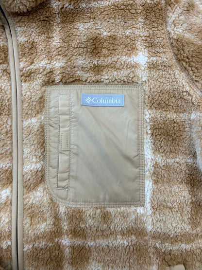 Women's Women Size XL Columbia Orange Fleece Jacket