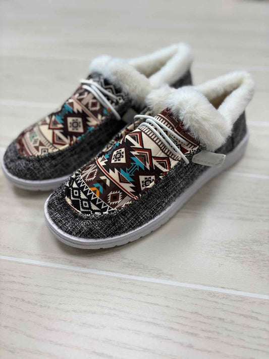 Women's W Shoe Size 39 Multi-Color Slip On