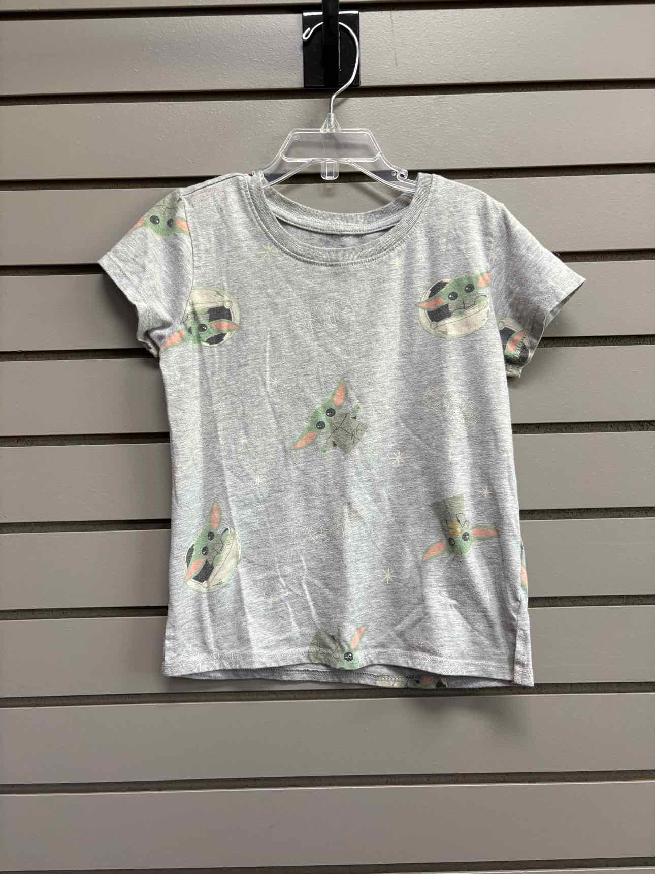 Girl's Child Size 6 Star Wars Gray Short Sleeve Shirt