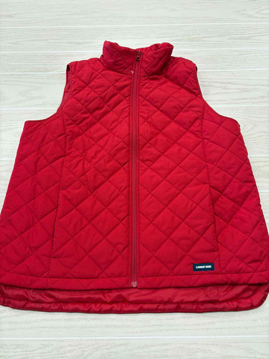 XL Lands' End Red Vest