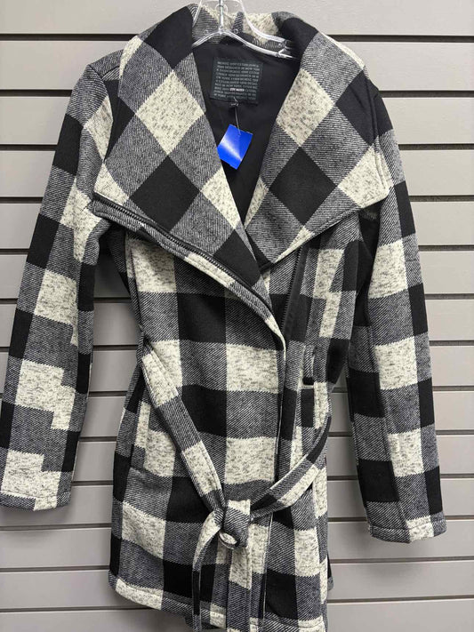 Women's Women Size L Steve Madden Black Plaid Jacket