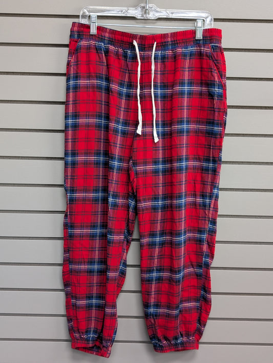 Women's Waist Size M GAP Red Plaid Pant